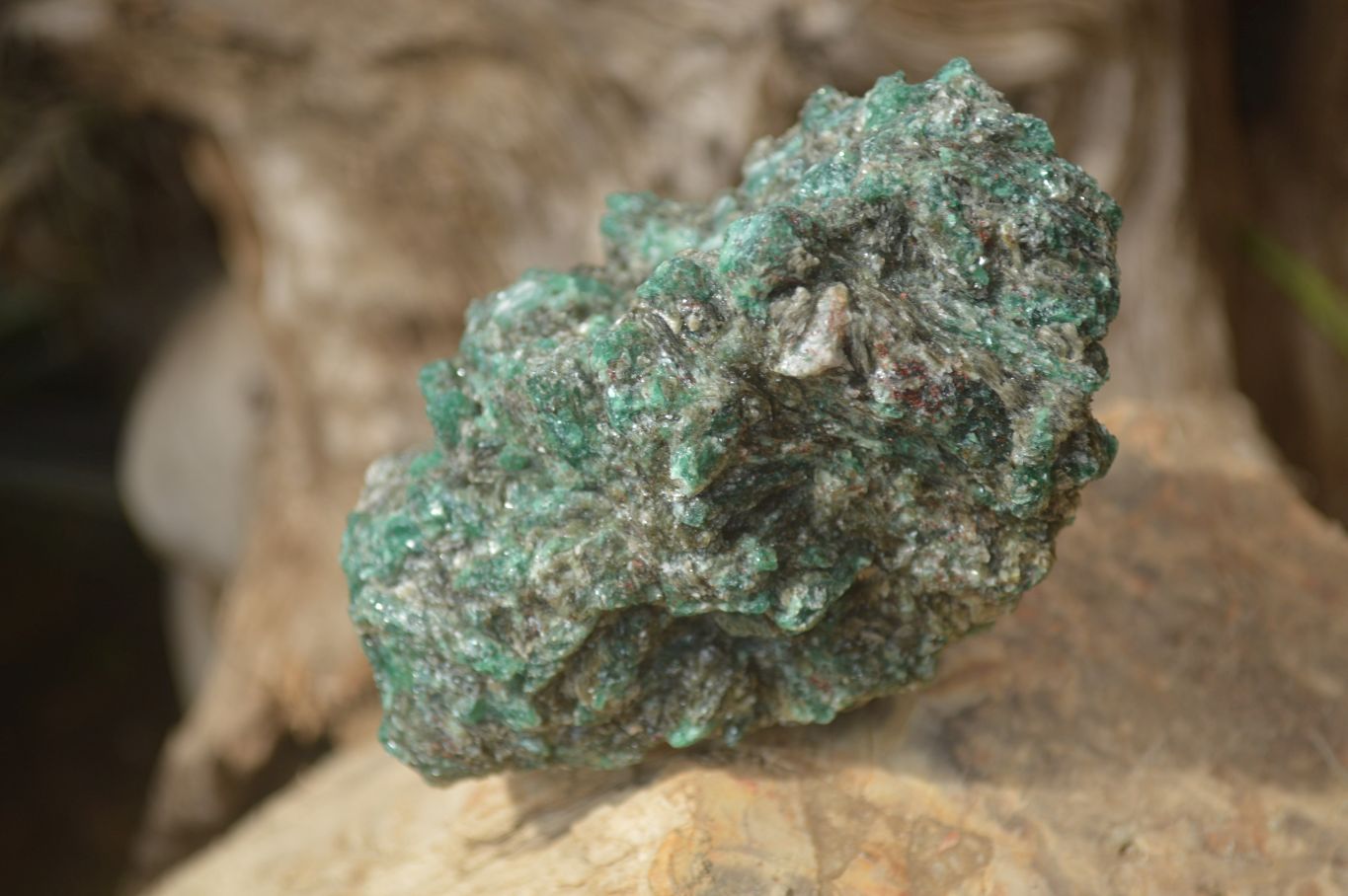 Natural Rare Emerald Mica In Matrix Cobbed Specimens x 12 From Mutoko, Zimbabwe - Toprock Gemstones and Minerals 