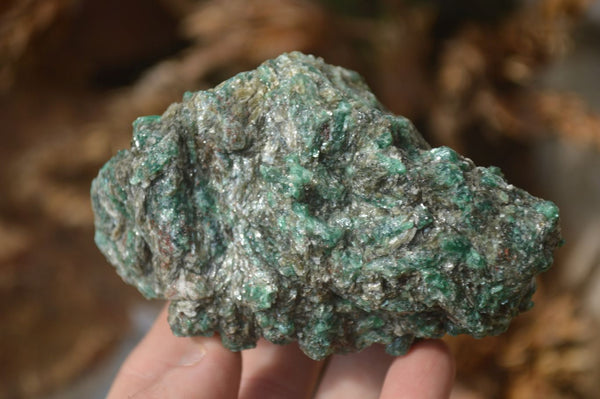 Natural Rare Emerald Mica In Matrix Cobbed Specimens x 12 From Mutoko, Zimbabwe - Toprock Gemstones and Minerals 