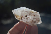 Polished Rare Inclusion Quartz Points x 6 From Madagascar - Toprock Gemstones and Minerals 