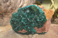 Natural Extra Large Emerald Dioptase Crystal Specimen x 1 From Likasi, Congo - Toprock Gemstones and Minerals 