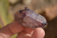 Natural Smokey Amethyst Crystals  x 12 From Chiredzi, Zimbabwe - Toprock Gemstones and Minerals 