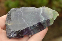 Polished Semi Translucent Watermelon Fluorite Slices x 12 From Uis, Namibia - TopRock