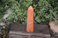 Polished Orange Twist Calcite Tower x 1 From Maevantanana, Madagascar - Toprock Gemstones and Minerals 