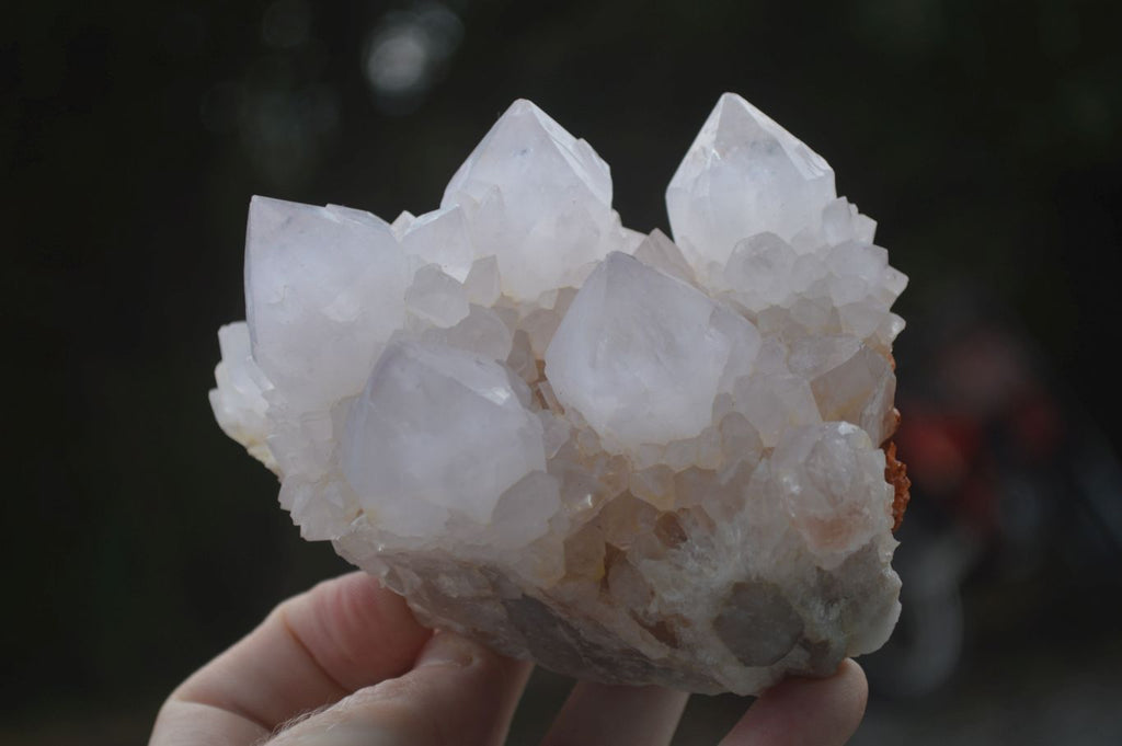 Natural White Spirit Quartz Clusters  x 2 From Boekenhouthoek, South Africa - Toprock Gemstones and Minerals 