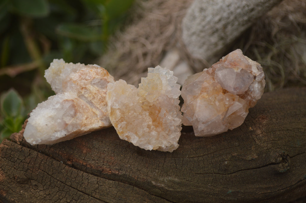 Natural Spirit Quartz Clusters  x 18 From Boekenhouthoek, South Africa - TopRock