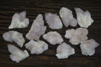 Natural Pale Lilac Spirit Quartz Clusters x 12 From Boekenhouthoek, South Africa - Toprock Gemstones and Minerals 
