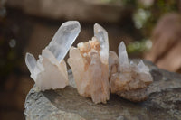 Natural Small Mixed Quartz Clusters  x 35 From Madagascar - Toprock Gemstones and Minerals 