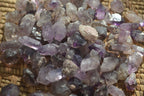 Natural Mini Smokey Window Amethyst Crystals  x 1 Kg Lot From Chiredzi, Zimbabwe - Toprock Gemstones and Minerals 
