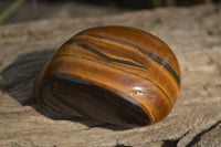 Polished Golden Tigers Eye Free Forms x 6 From Prieska, South Africa