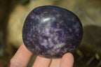 Polished Purple Lepidolite Free Forms  x 6 From Zimbabwe - Toprock Gemstones and Minerals 