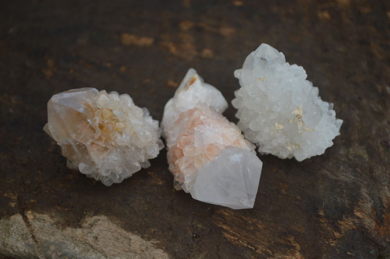 Natural Small Mixed Selection Of White Spirit Quartz Crystals  x 70 From Boekenhouthoek, South Africa - Toprock Gemstones and Minerals 
