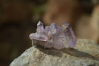 Natural Mini Smokey Window Amethyst Crystals  x 1 Kg Lot From Chiredzi, Zimbabwe - Toprock Gemstones and Minerals 