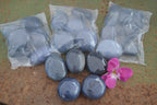 Polished Lazulite Highly Selected Gallets / Palm Stones  - Sold per 1 Kg - From Tulear, Madagascar - TopRock