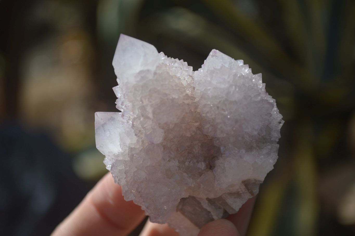 Natural Pale Lilac Spirit Quartz Clusters x 12 From Boekenhouthoek, South Africa - Toprock Gemstones and Minerals 
