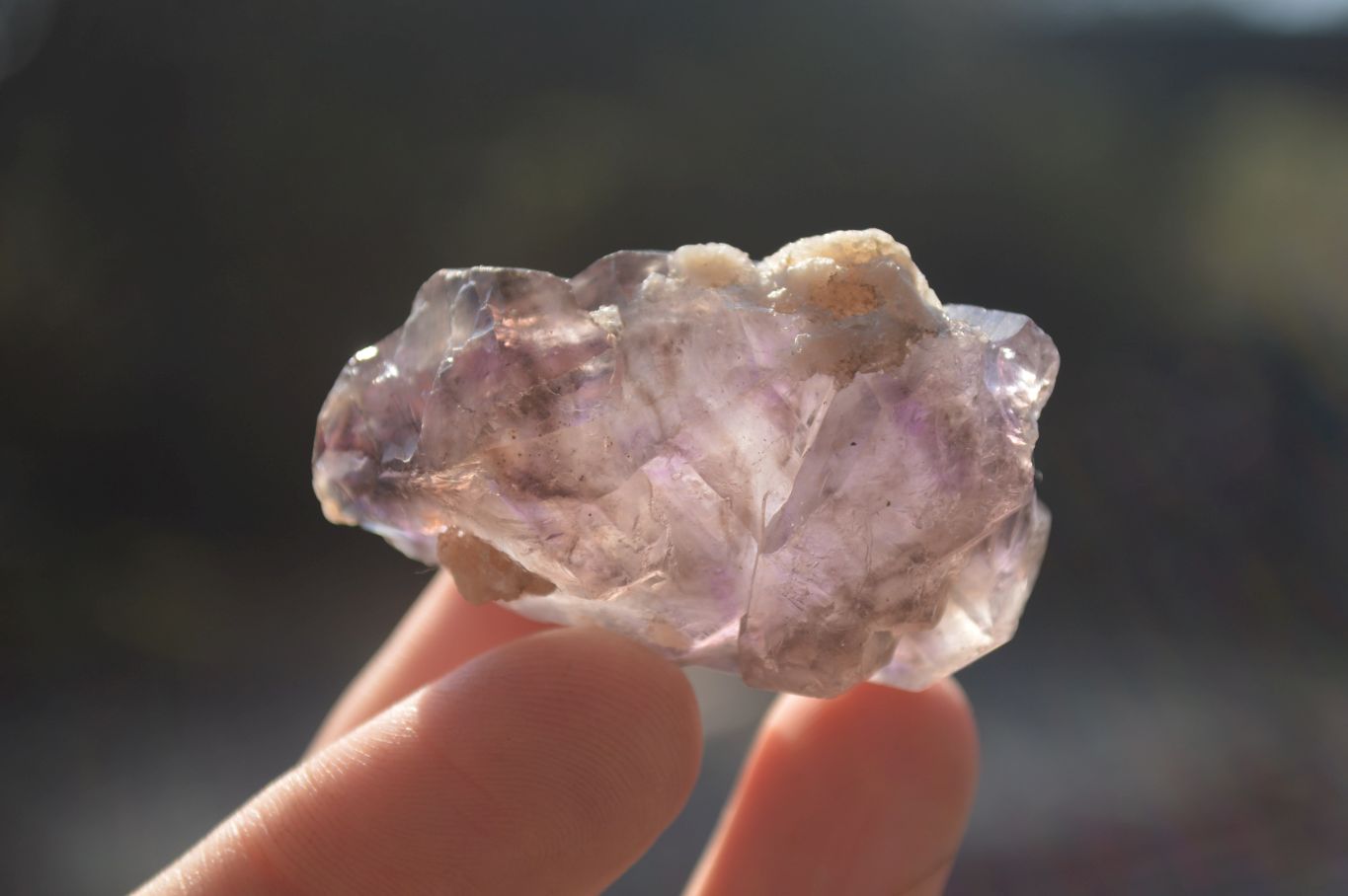 Natural Window Amethyst Crystal Specimens  x 12 From Chiredzi, Zimbabwe - Toprock Gemstones and Minerals 