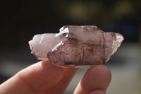 Natural Smokey Amethyst Crystals  x 12 From Chiredzi, Zimbabwe - Toprock Gemstones and Minerals 
