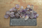 Natural Mini Smokey Window Amethyst Crystals  x 1 Kg Lot From Chiredzi, Zimbabwe - Toprock Gemstones and Minerals 