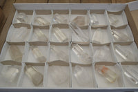 Polished Semi Optic Clear Quartz Points x 24 From Madagascar - Toprock Gemstones and Minerals 