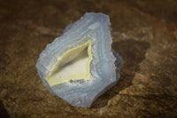 Natural Etched Blue Chalcedony Specimens  x 6 From Nsanje, Malawi - Toprock Gemstones and Minerals 