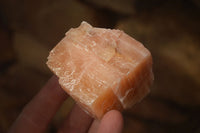 Natural New Sunset Orange Calcite Specimens  x 12 From Spitzkop, Namibia - Toprock Gemstones and Minerals 
