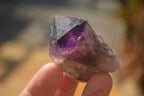 Natural Window Amethyst Crystal Specimens  x 12 From Chiredzi, Zimbabwe - Toprock Gemstones and Minerals 