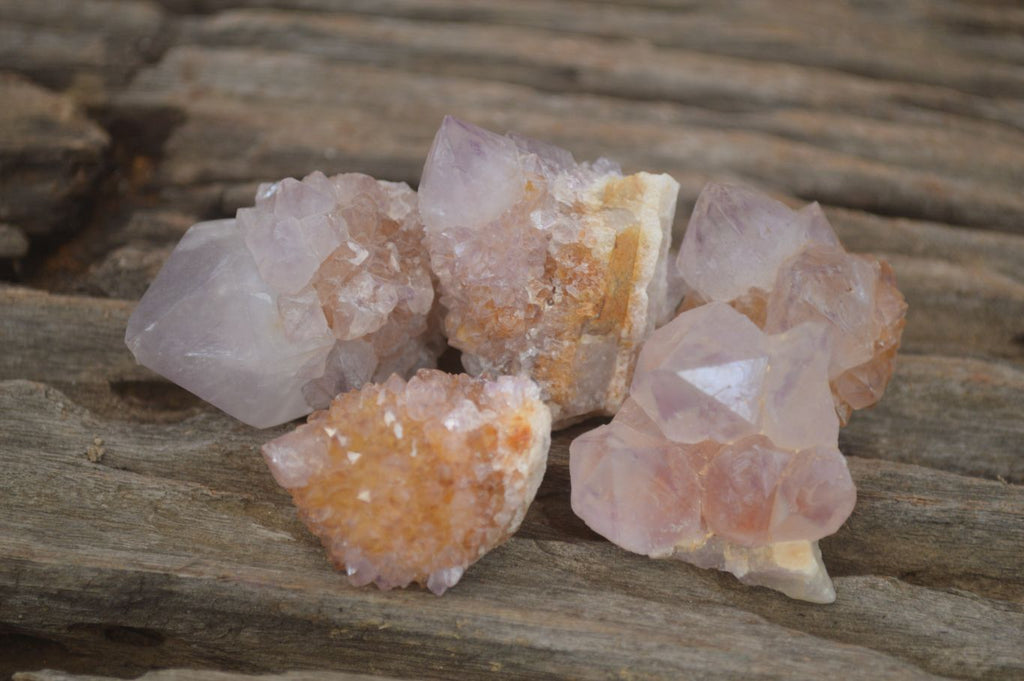 Natural Small Spirit Amethyst Quartz Crystals x 70 From Boekenhouthoek, South Africa - Toprock Gemstones and Minerals 