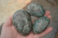 Polished Emerald In Matrix Standing Free Forms x 6 From Sandawana, Zimbabwe - TopRock