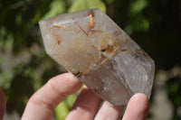 Polished Rare Inclusion Quartz Points x 6 From Madagascar - Toprock Gemstones and Minerals 