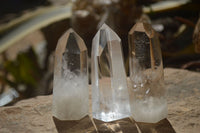 Polished Mixed Selection Of Quartz Crystals x 6 From Madagascar - Toprock Gemstones and Minerals 