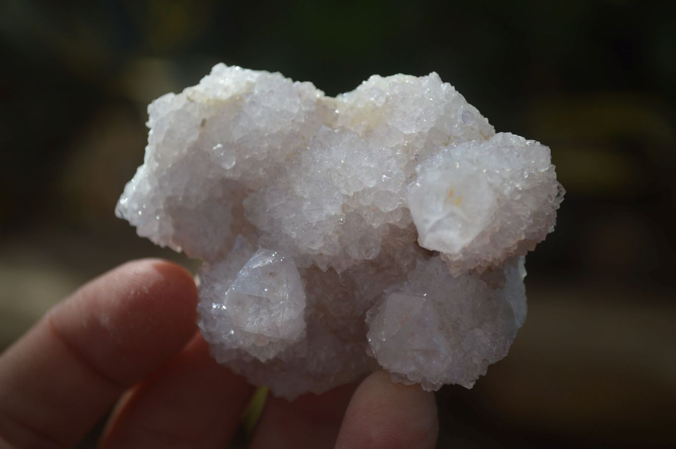 Natural Pale Lilac Spirit Quartz Clusters x 12 From Boekenhouthoek, South Africa - Toprock Gemstones and Minerals 