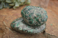 Polished Emerald In Matrix Standing Free Forms x 6 From Sandawana, Zimbabwe - TopRock