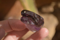 Natural Smokey Amethyst Crystals  x 12 From Chiredzi, Zimbabwe - Toprock Gemstones and Minerals 