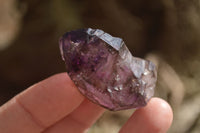 Natural Smokey Amethyst Crystals  x 12 From Chiredzi, Zimbabwe - Toprock Gemstones and Minerals 