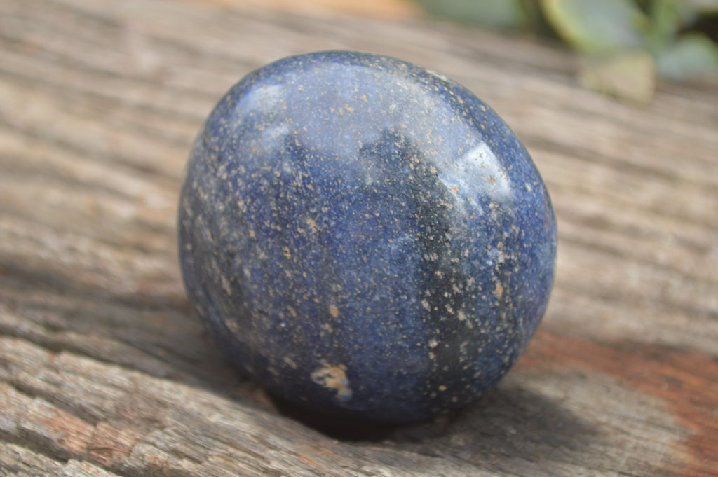 Polished Lazulite Highly Selected Gallets / Palm Stones  - Sold per 1 Kg - From Tulear, Madagascar - TopRock