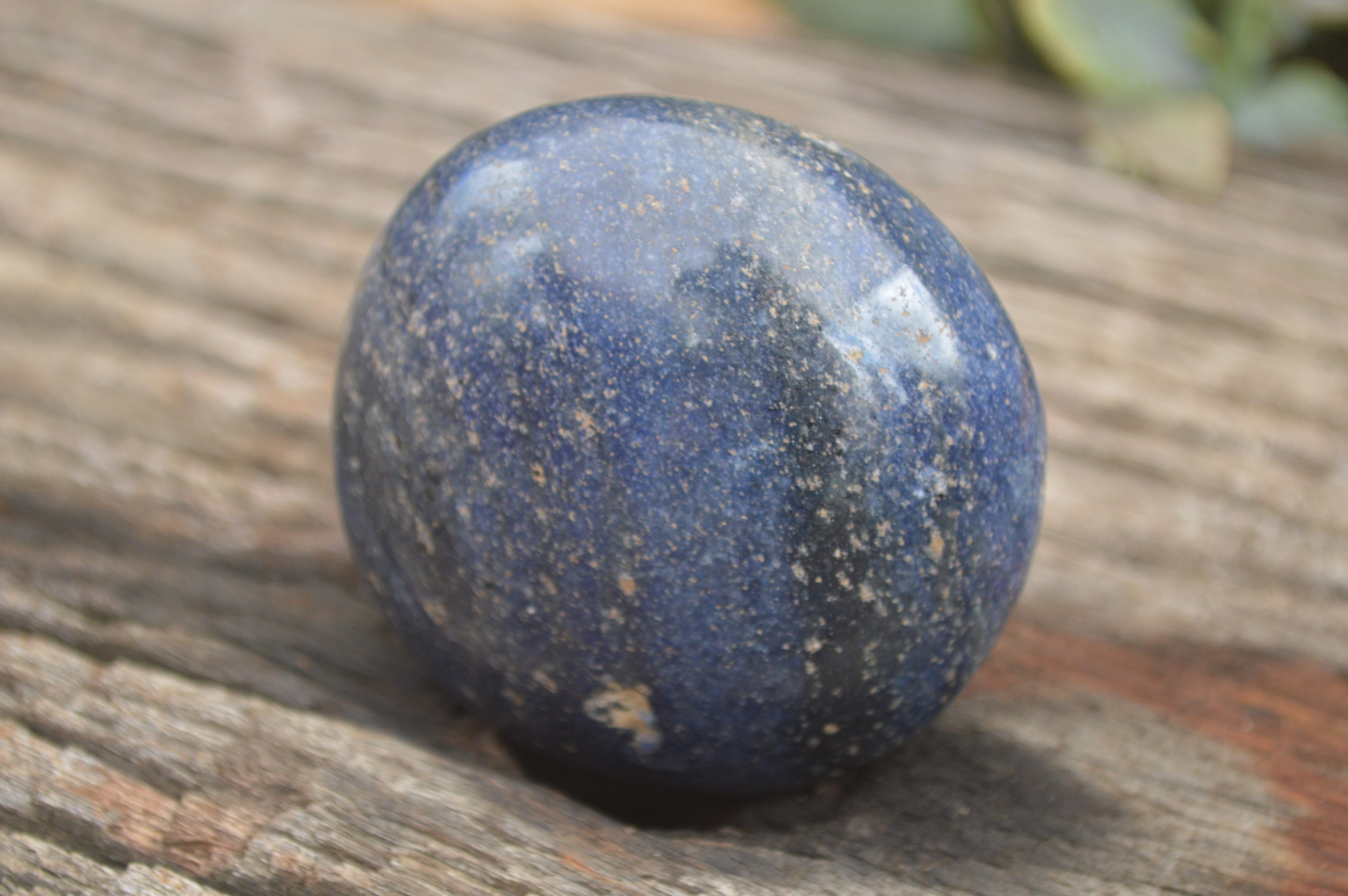 Polished Lazulite Highly Selected Gallets / Palm Stones  - Sold per 1 Kg - From Tulear, Madagascar - TopRock
