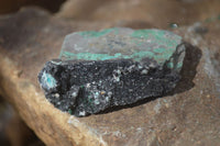 Natural Drusy Coated Chrysocolla & Malachite Dolomite Specimens x 9 From Likasi, Congo - Toprock Gemstones and Minerals 