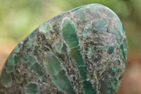 Polished Emerald In Matrix Standing Free Forms x 6 From Sandawana, Zimbabwe - TopRock