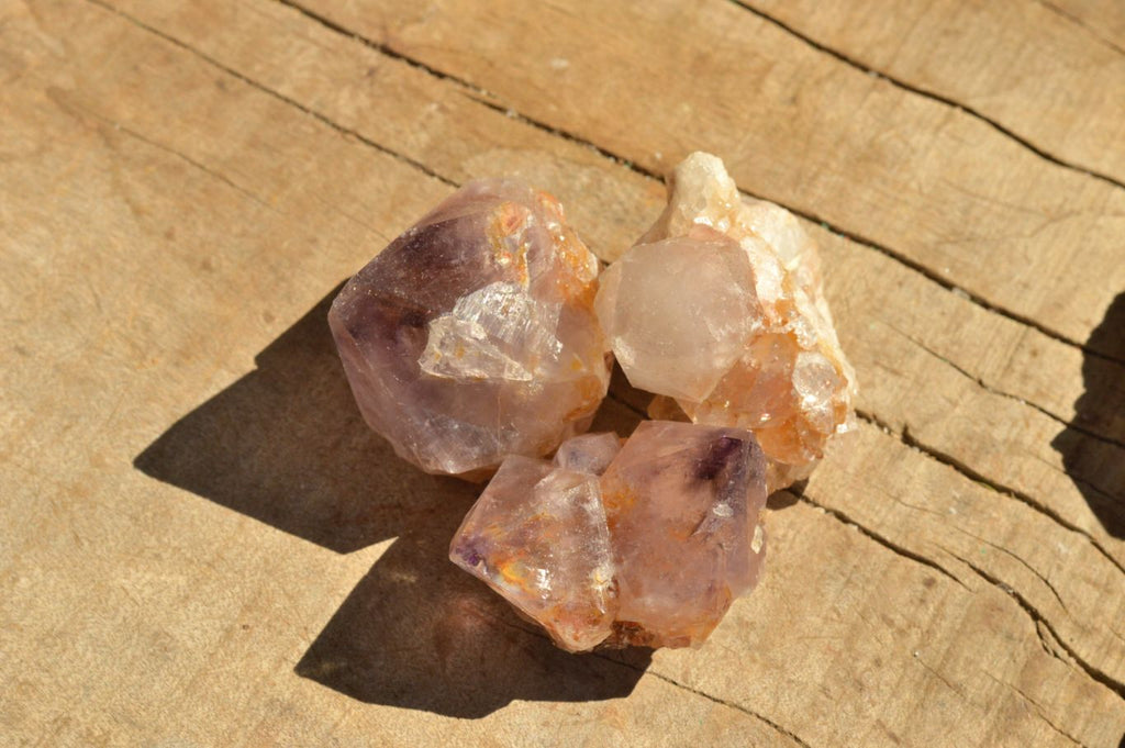 Natural Mixed Selection Of Spirit Cactus Quartz Clusters  x 14 From Boekenhouthoek, South Africa - TopRock