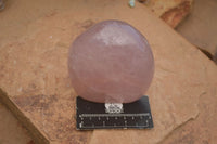 Polished Gemmy Pink Rose Quartz Standing Free Form x 1 From Ambatondrazaka, Madagascar - TopRock