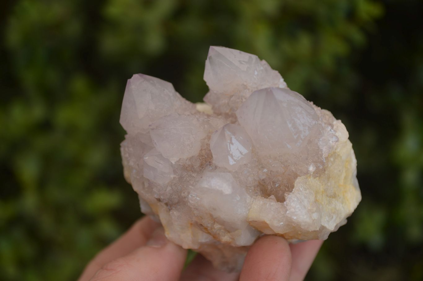 Natural Pale Lilac Spirit Quartz Clusters x 3 From Boekenhouthoek, South Africa - Toprock Gemstones and Minerals 