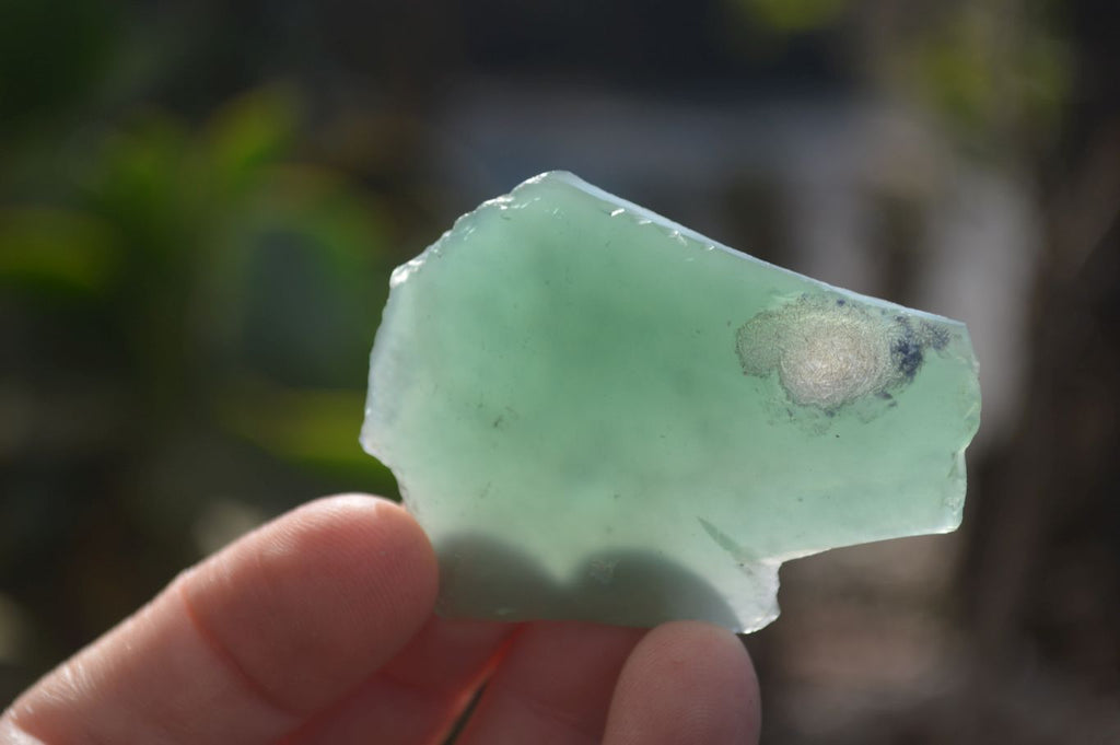 Polished One Side Polished Emerald Mtorolite Plates  x 12 From Zimbabwe - Toprock Gemstones and Minerals 