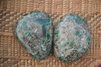 Polished Emerald In Matrix Standing Free Forms x 6 From Sandawana, Zimbabwe - TopRock