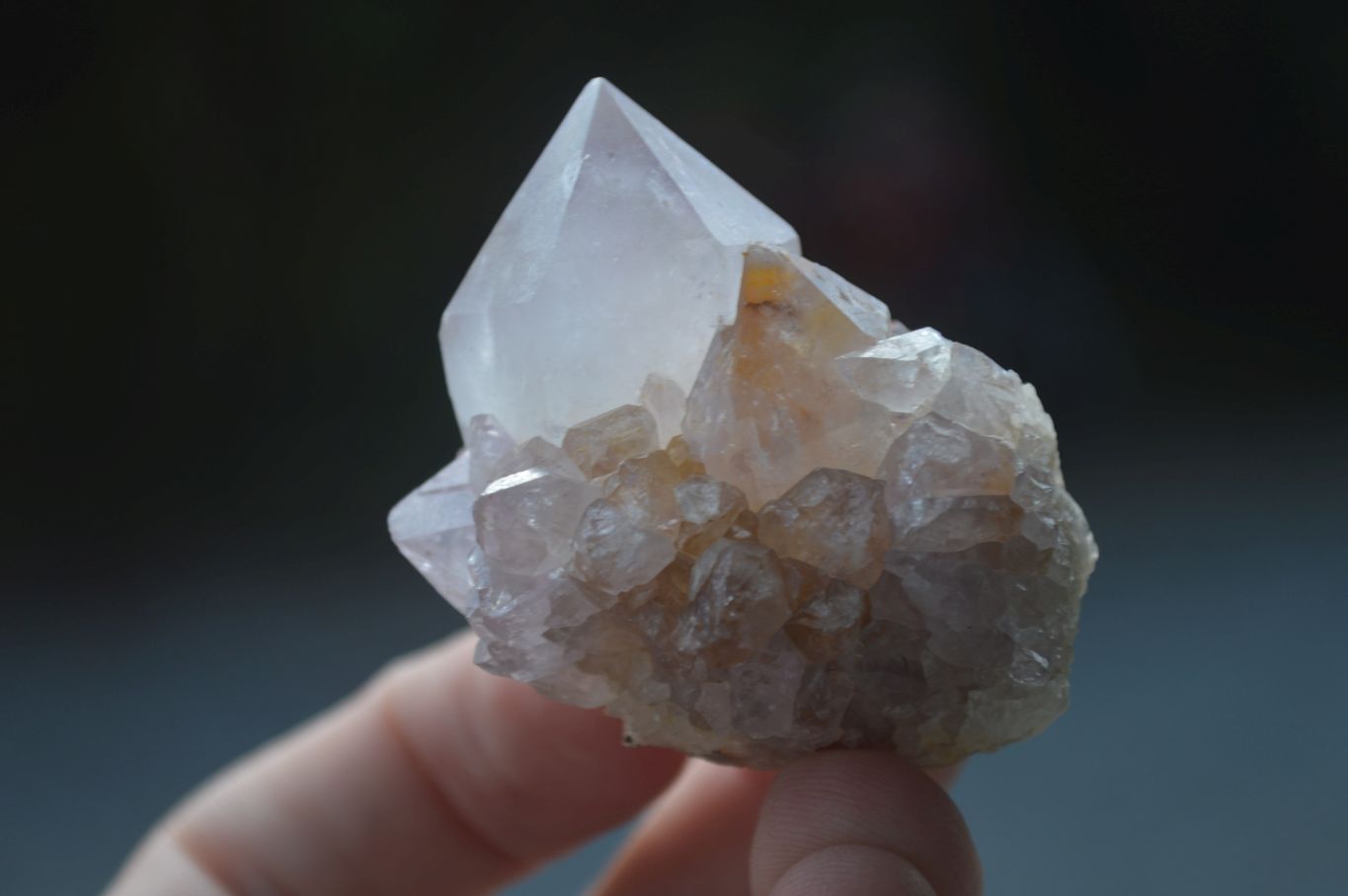 Natural Mixed Spirit Amethyst Quartz Clusters  x 12 From Boekenhouthoek, South Africa - Toprock Gemstones and Minerals 