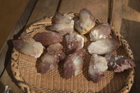 Natural Red Hematoid Quartz Specimens x 12 From Karoi, Zimbabwe - Toprock Gemstones and Minerals 