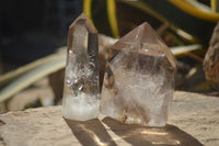 Polished Mixed Selection Of Quartz Crystals x 6 From Madagascar - Toprock Gemstones and Minerals 