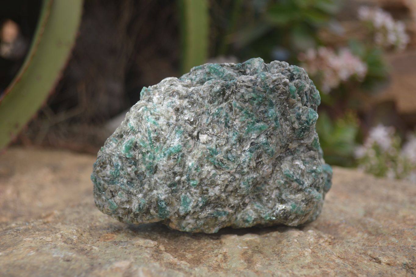 Natural Rare Emerald Mica In Matrix Cobbed Specimens x 3 From Mutoko, Zimbabwe - Toprock Gemstones and Minerals 