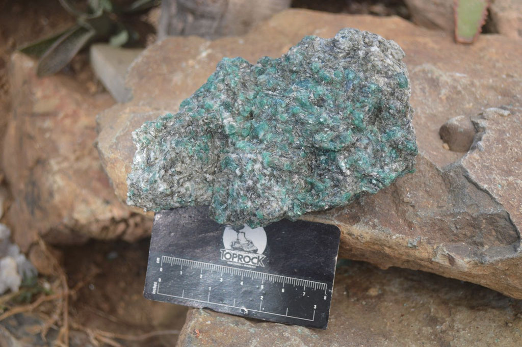 Natural Rare Emerald Mica In Matrix Cobbed Specimens x 3 From Mutoko, Zimbabwe - Toprock Gemstones and Minerals 