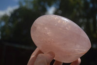 Polished Gemmy Pink Rose Quartz Standing Free Form x 1 From Ambatondrazaka, Madagascar - TopRock
