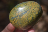 Polished Green Verdite Free Forms x 6 From Zimbabwe - Toprock Gemstones and Minerals 