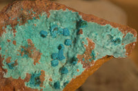 Natural Drusy Coated Chrysocolla & Malachite Dolomite Specimens x 3 From Likasi, Congo - Toprock Gemstones and Minerals 